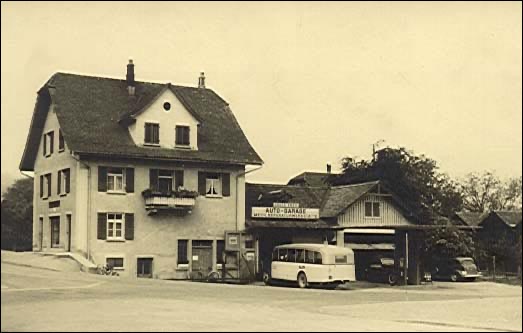 Garage Louis Frey um 1949